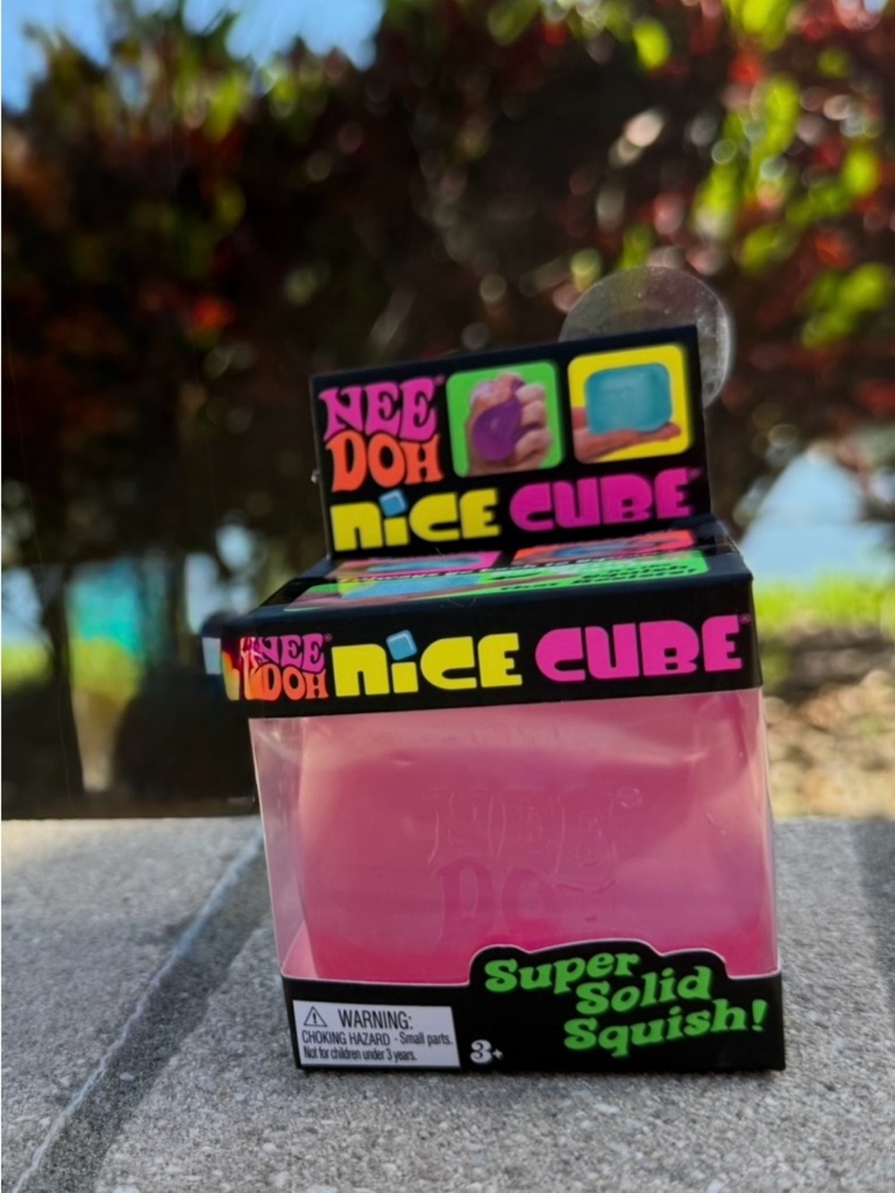 Nice Cube Pink Super Solid Squish